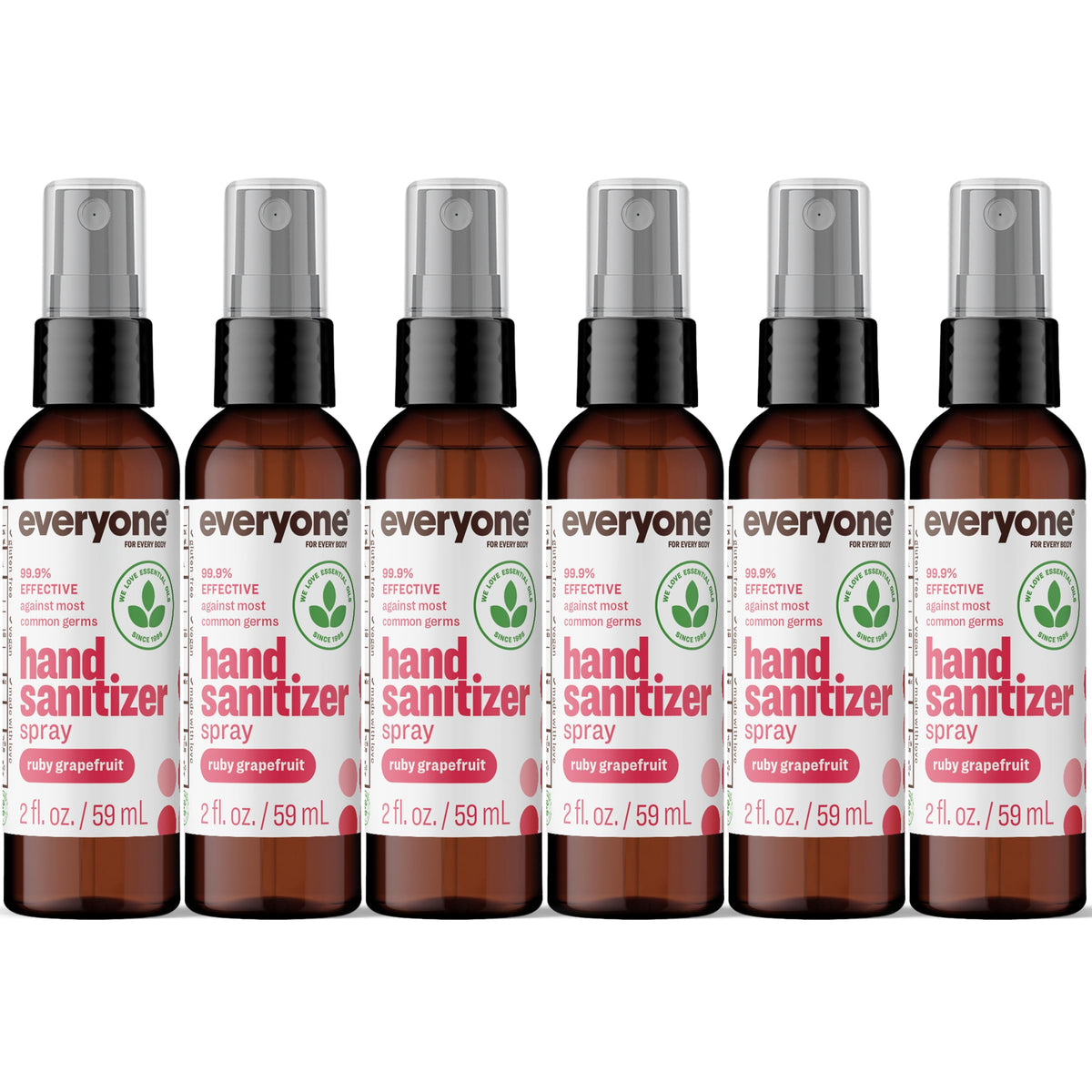 Everyone botella frontal con aroma Ruby Grapefruit, limpieza rápida
