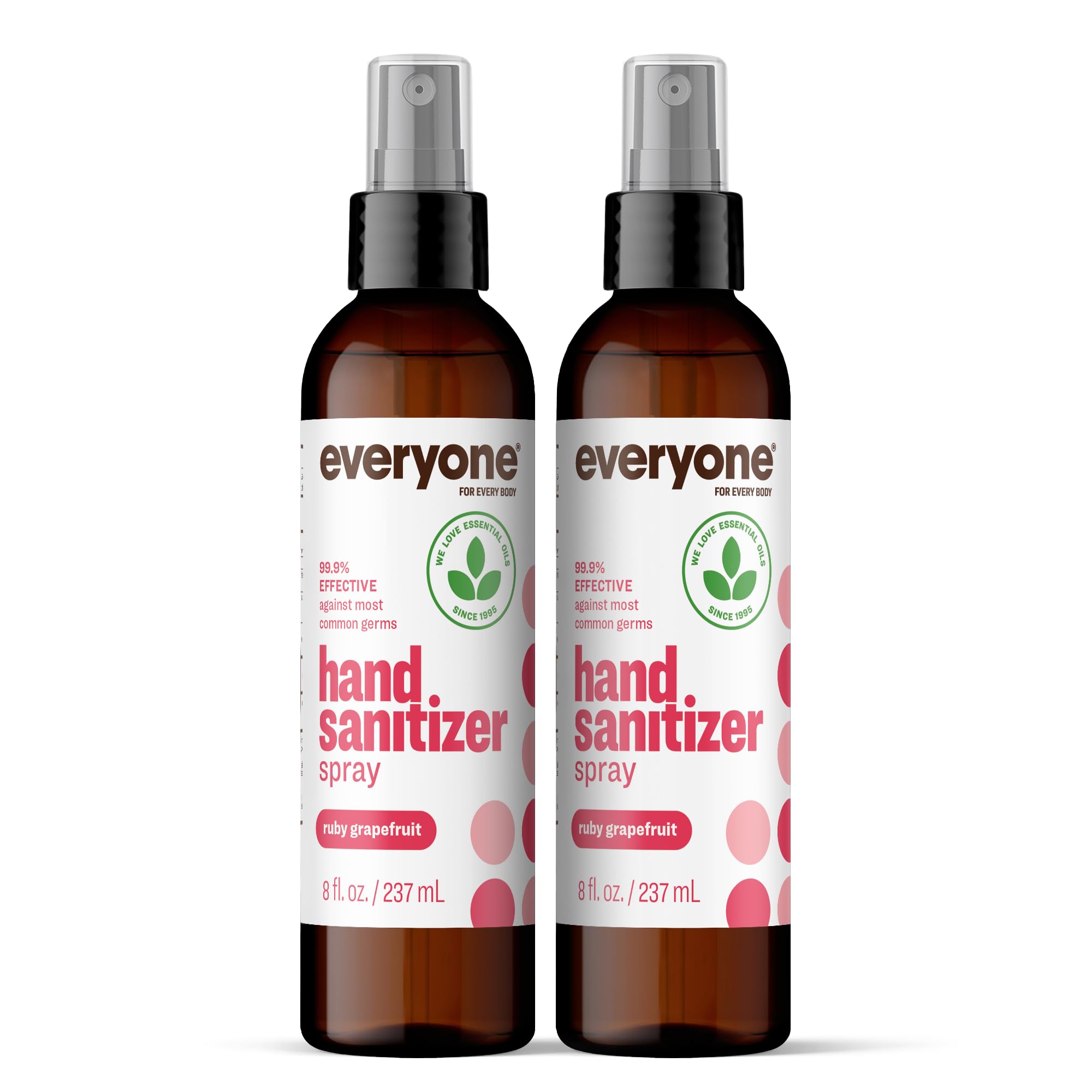 Everyone frasco frontal Ruby Grapefruit mostrando diseño y color vibrante
