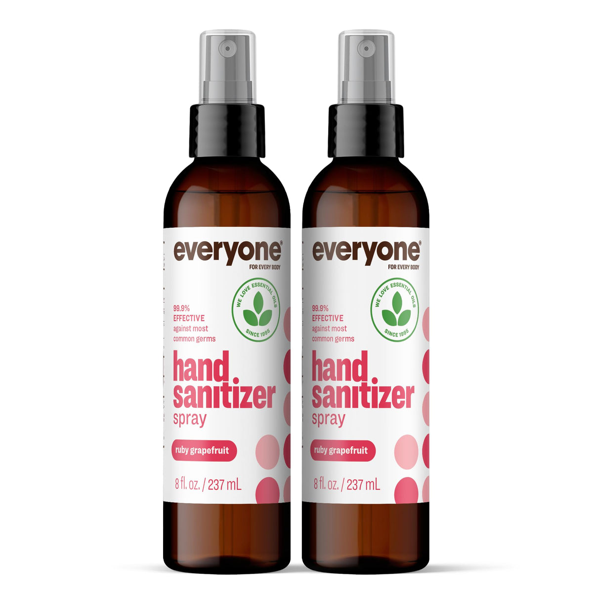 Everyone frasco frontal Ruby Grapefruit mostrando diseño y color vibrante