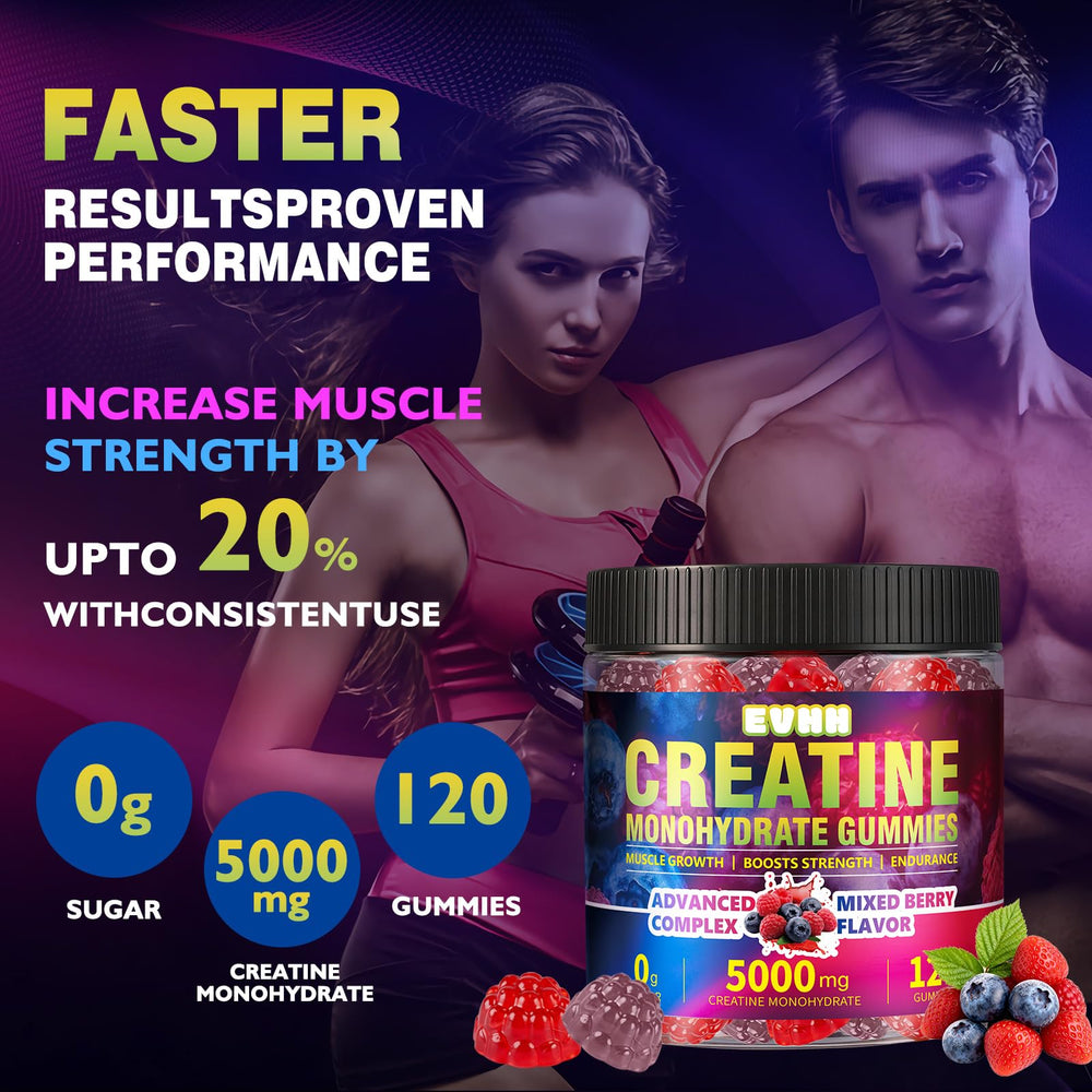EVHH etiqueta nutricional con información de 5000 mg por porción clara