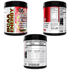 Escena lifestyle EVL BCAA Energy con deportista activo y recuperación visible