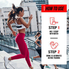 Vaso con ENGN Shred disuelto listo para entrenar, Evlution aporta enfoque sostenido