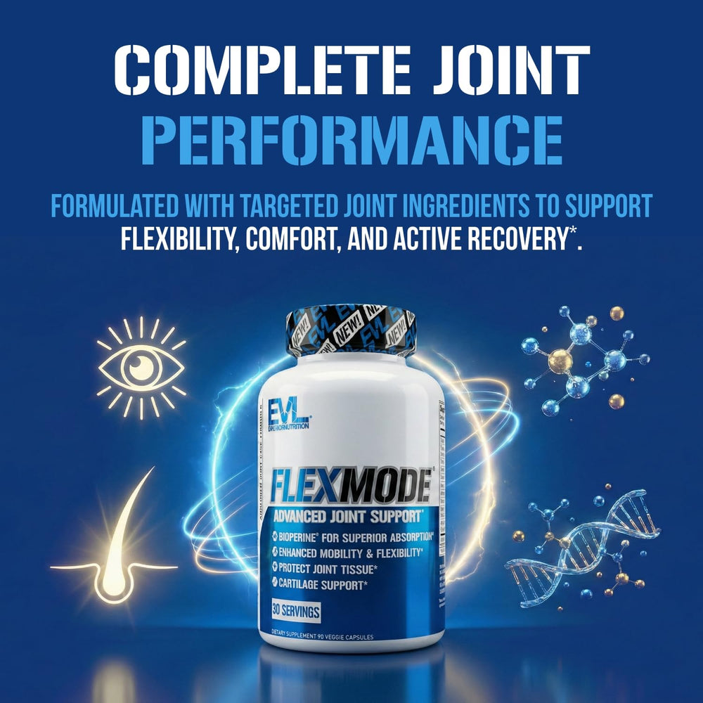 Evlution EVL FlexMode en contexto lifestyle con atleta que sugiere soporte articular
