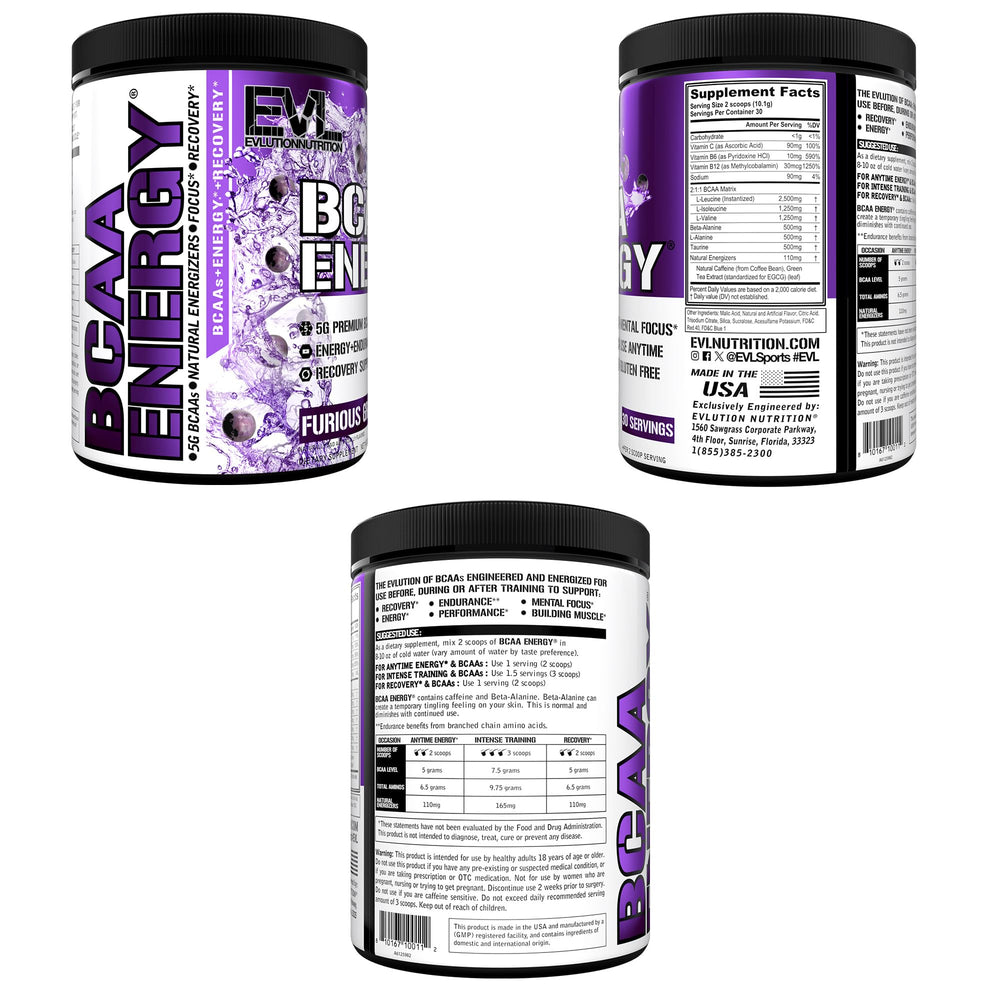 Vaso preparado EVL Furious Grape listo para beber demostrando color y sabor