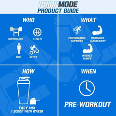 Evlution PumpMode bote abierto con etiqueta legible y confianza de marca