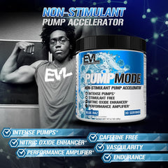 Evlution PumpMode junto a objetos cotidianos muestra tamaño del envase práctico