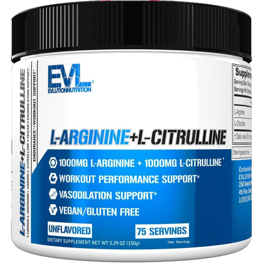 Evlution envase frontal mostrando información del producto y beneficios