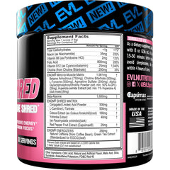 Evlution EVL ENGN Shred textura del polvo fino para mezcla rápida y uniforme