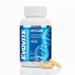 Evogen Evovite vista frontal del envase y diseño profesional