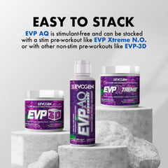 Evogen producto junto a atleta entrenando, favorece vascularidad y llenado