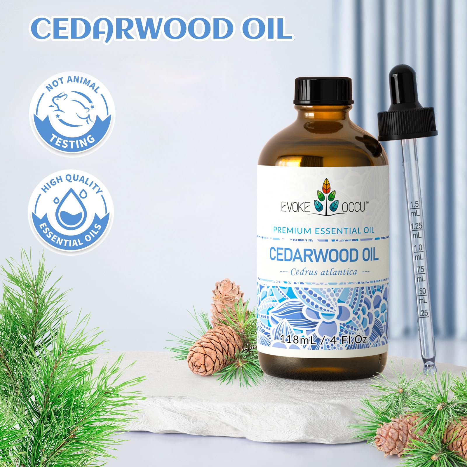 EVOKE OCCU en salón mostrando atmósfera acogedora y desodorización natural