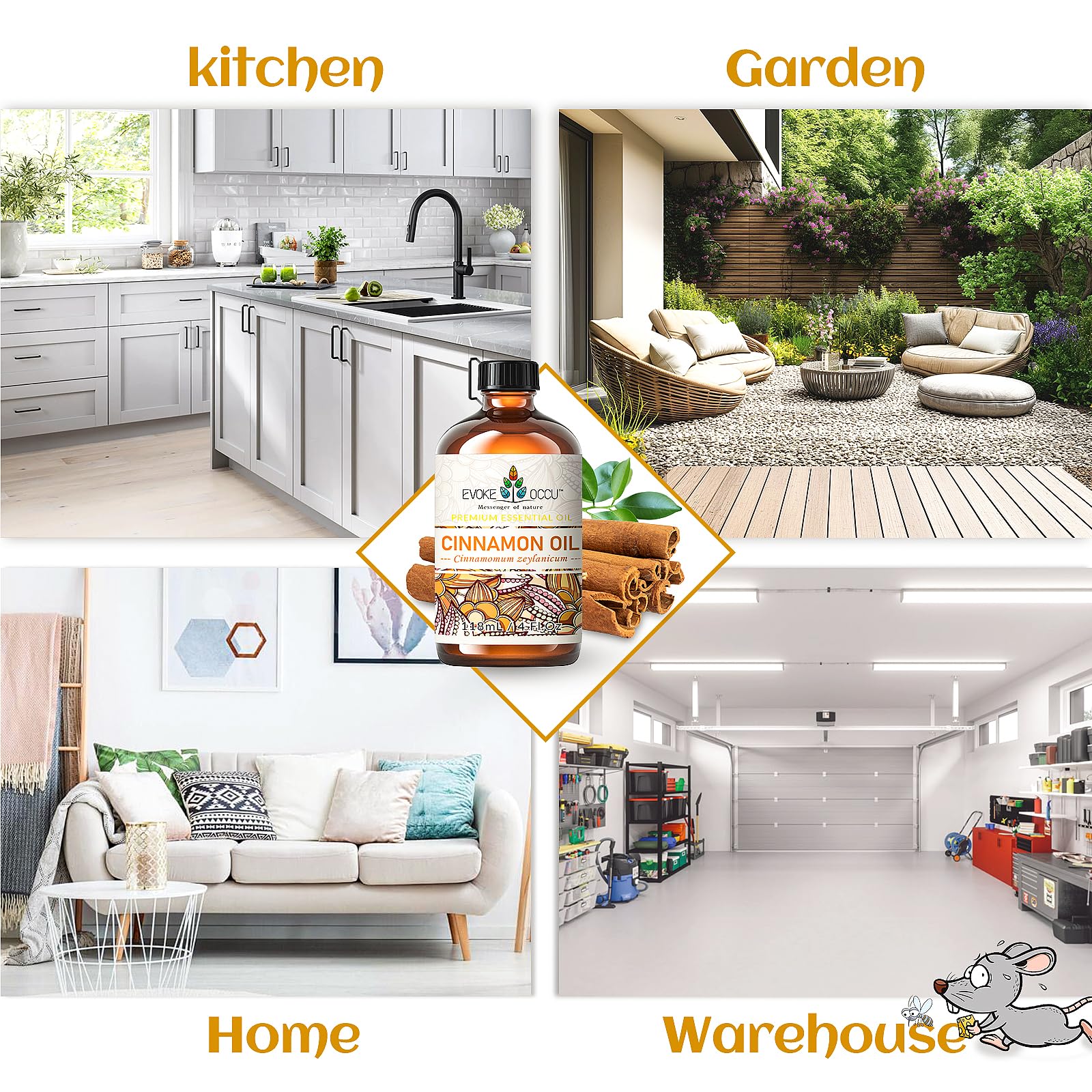 EVOKE OCCU en difusor creando ambiente cálido y acogedor