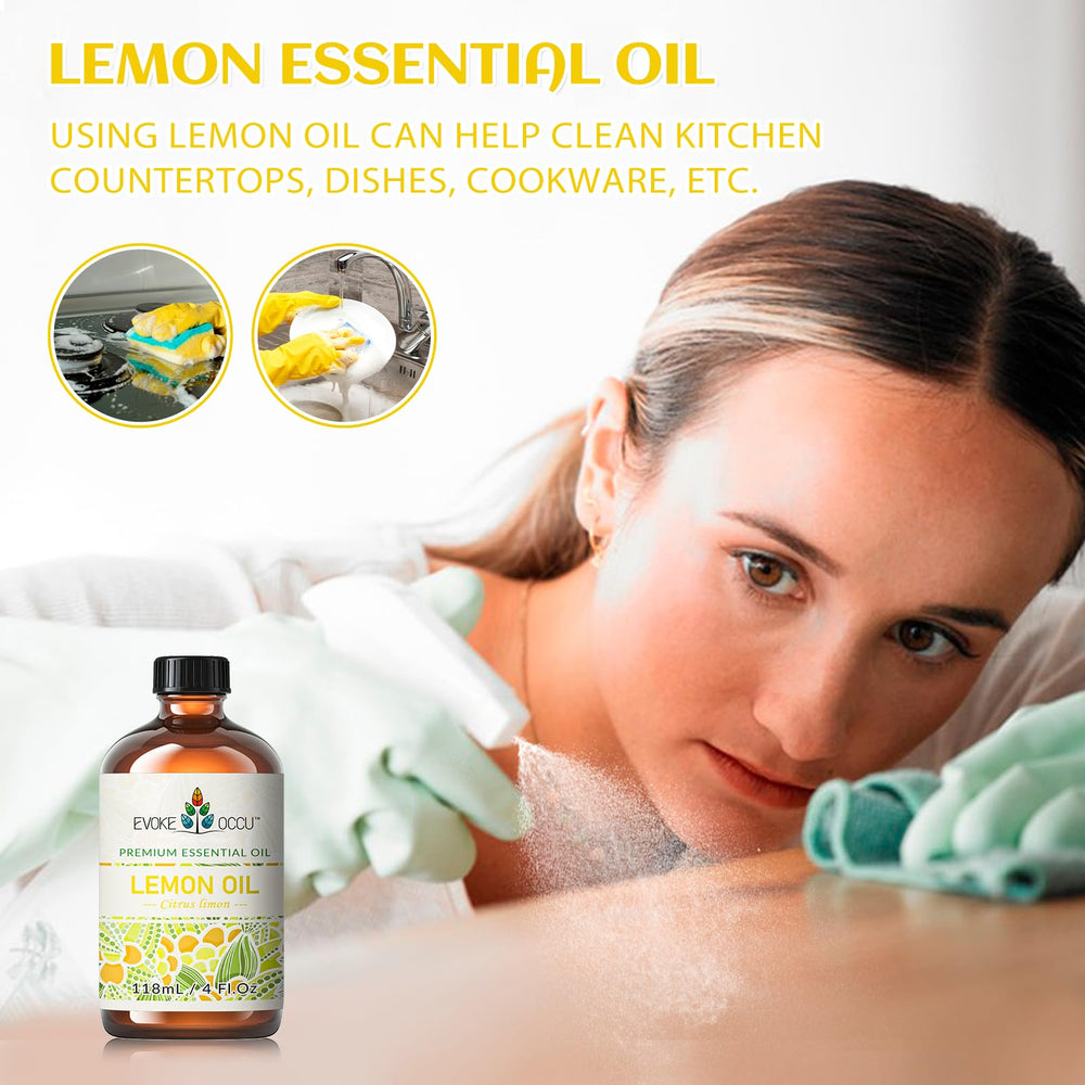 EVOKE OCCU gota de aceite resaltando aroma cítrico y sensación fresca