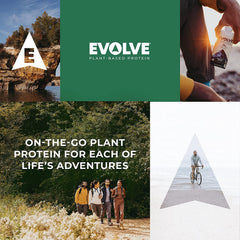 Evolve comparación de tamaño 11oz junto a objetos cotidianos útil para dimensionar
