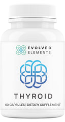 Evolved Elements frasco frontal mostrando etiqueta clara y beneficio de calidad