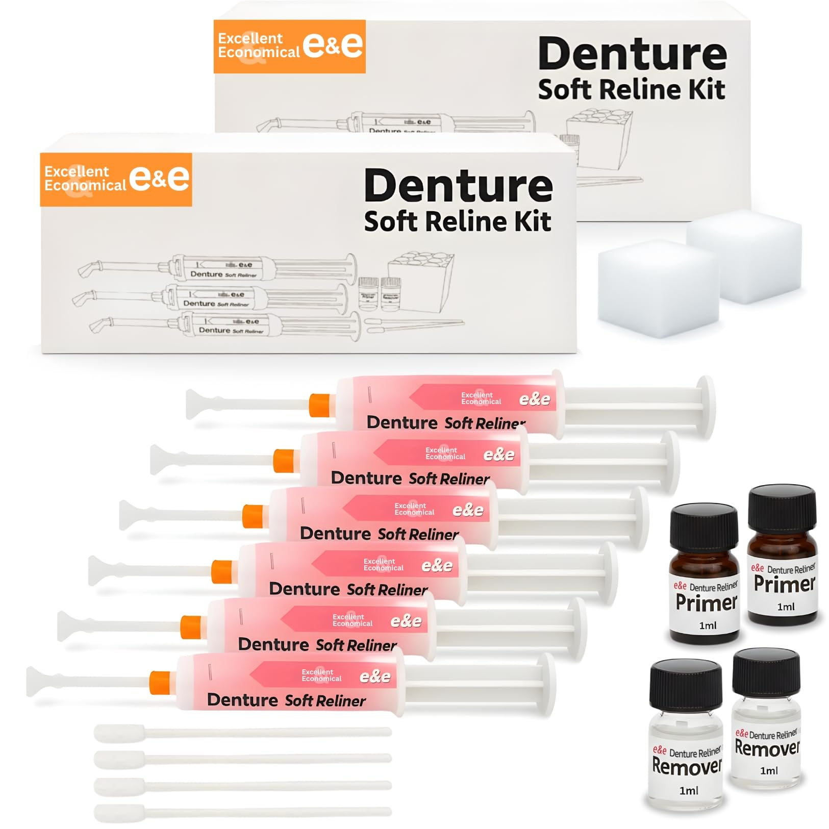 EXECELLENT & ECONOMICAL empaque frontal del kit con vista clara y confianza