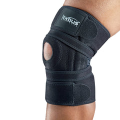 EXOUS BODYGEAR vista frontal mostrando ajuste y soporte