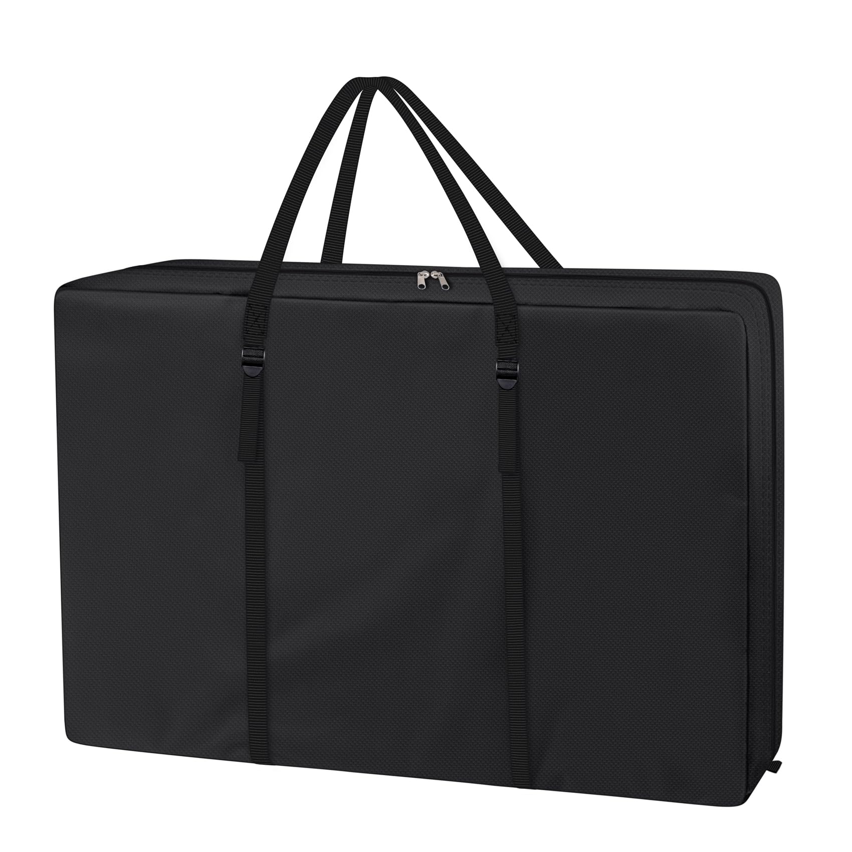 Explore Land funda frontal mostrando forma y cierre, protege en transporte