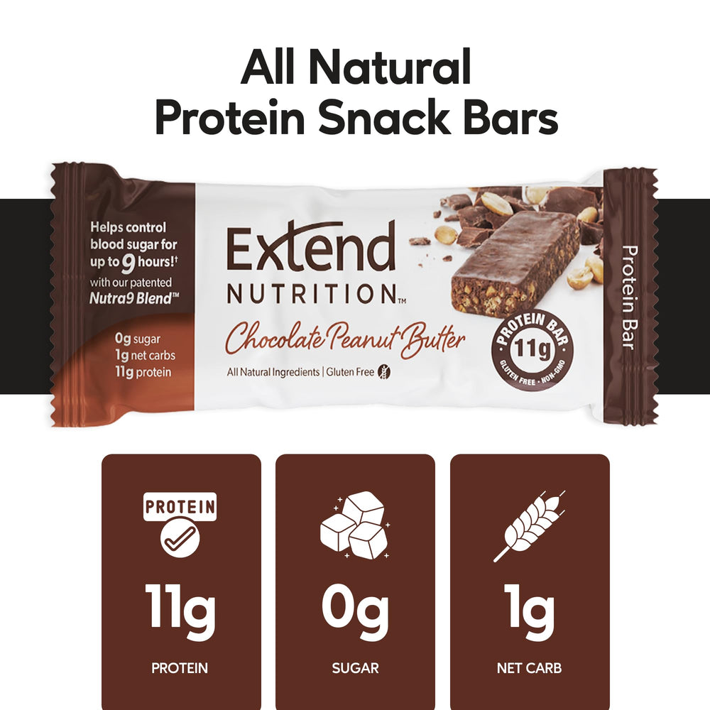Extend Bar ingredientes principales naturales que promueven energía estable