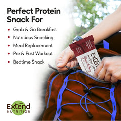 Extend Bar Peanut Butter barra con sabor a cacahuete tostado y energía Extend Bar