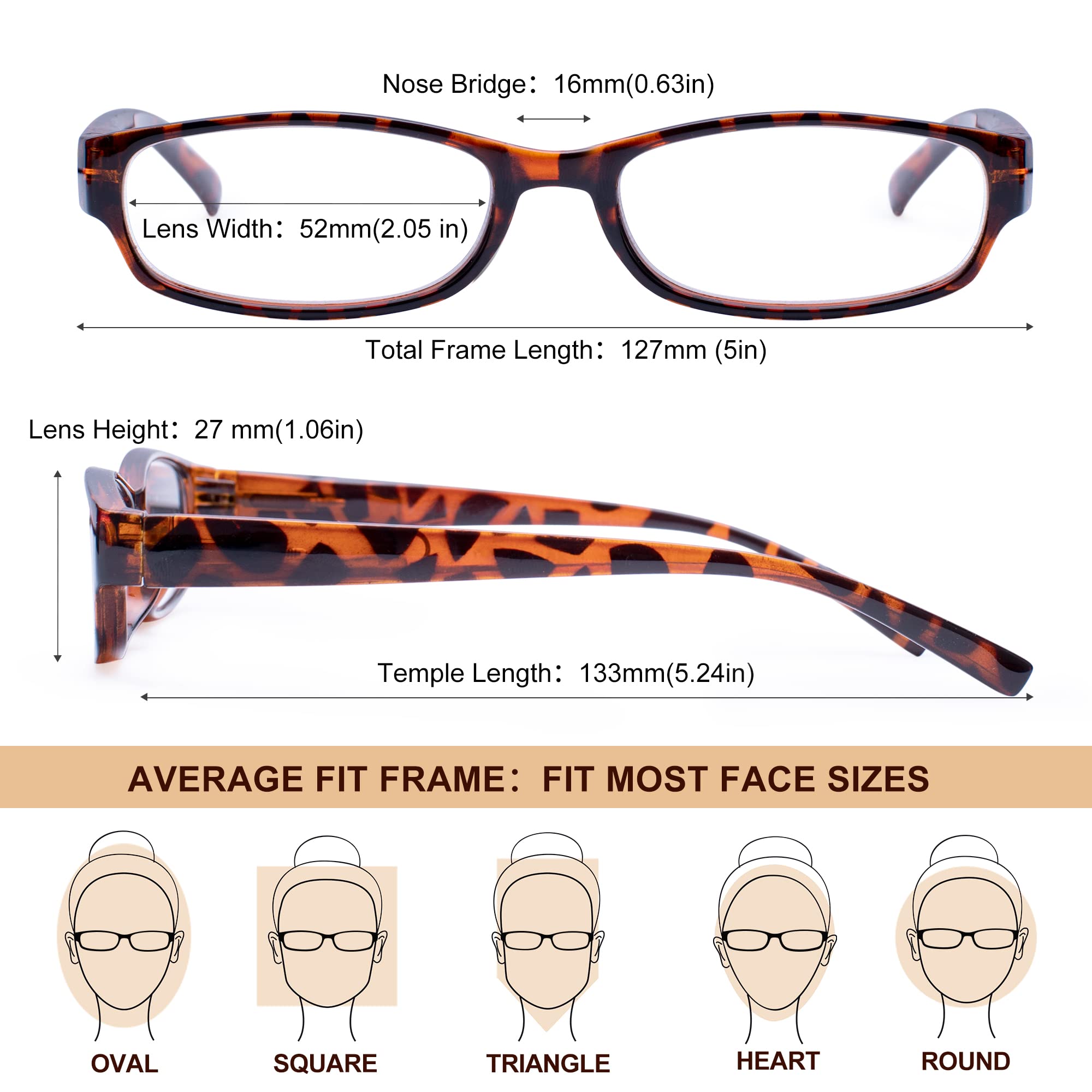 EYEGUARD comparación de tamaño en mano, fácil de transportar y guardar