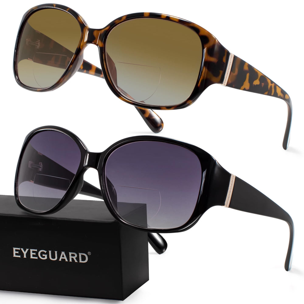EYEGUARD frontal del pack de 2 gafas con protección UV y estilo