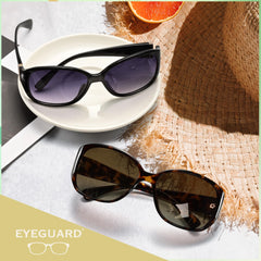 EYEGUARD funda incluida y dos pares listos para llevar y proteger