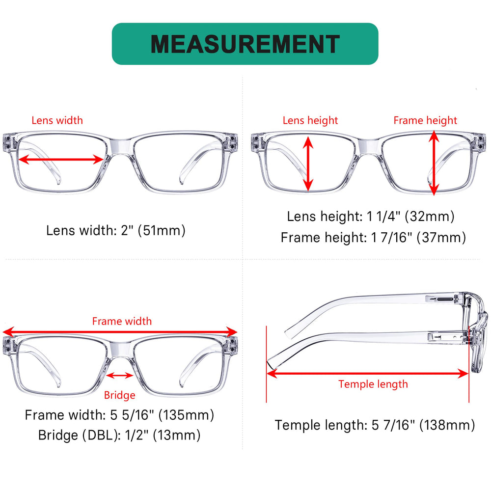 Eyekepper gafas en mano para comparar tamaño y beneficio práctico