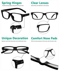 Eyekepper gafas en uso leyendo libro comodidad prolongada