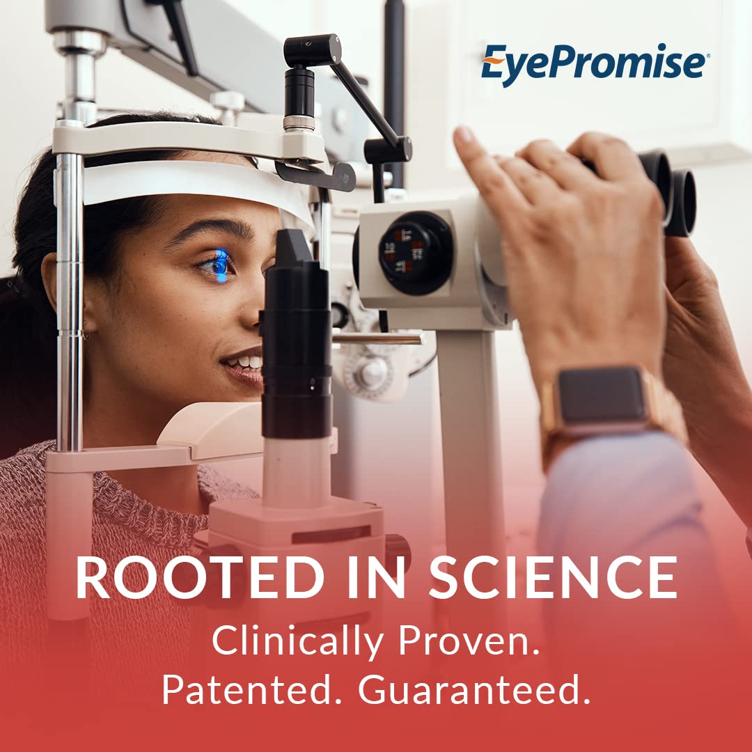 Softgel EyePromise DVS en primer plano destacando fácil ingestión y absorción