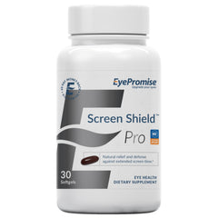 EyePromise empaque frontal mostrando la botella y beneficios visibles
