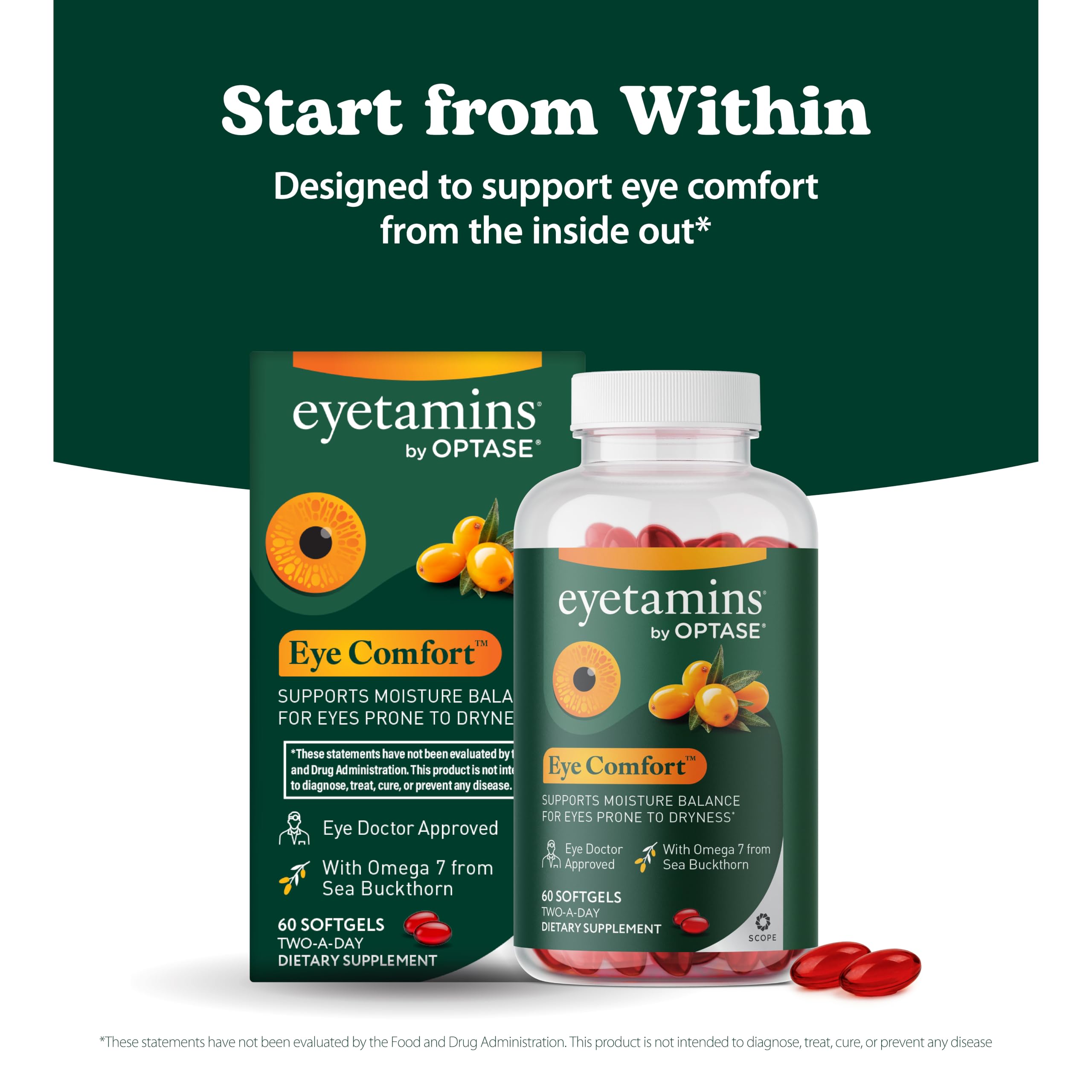 eyetamins en desayuno con fruta para transmitir uso diario natural
