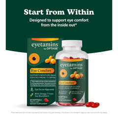 eyetamins en desayuno con fruta para transmitir uso diario natural