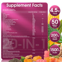 EYHBQIA gominolas con vitaminas esenciales para energía e inmunidad