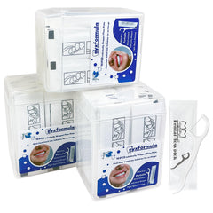 eyxformula paquete frontal con 200 picks, solución portátil para higiene interdental
