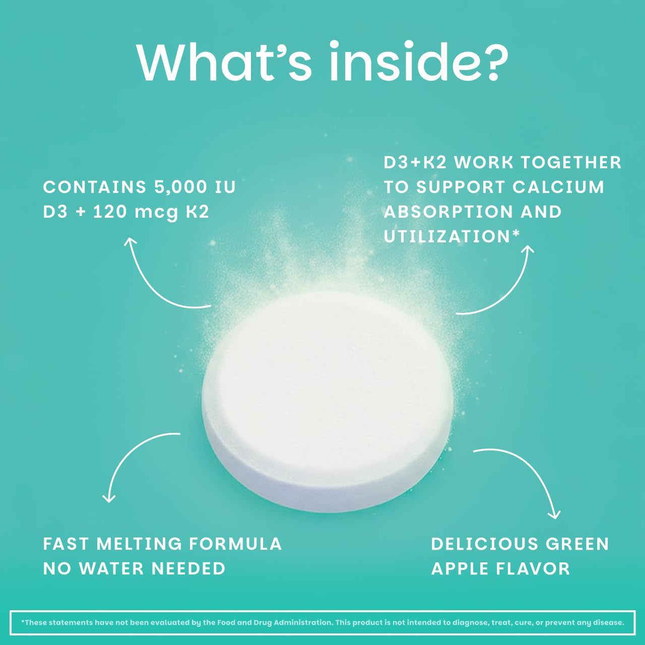 Comparación de tamaño en mano con EZ Melts para visualizar portabilidad y dosis