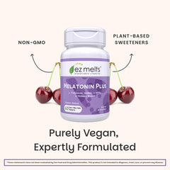 etiqueta EZ Melts con lista de ingredientes para verificar características veganas