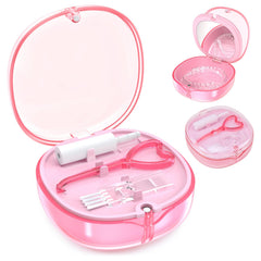 EZEELAI estuche frontal rosado mostrando protección y estilo
