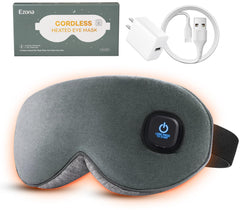 Ezona antifaz térmico frontal mostrando diseño ergonómico y comodidad