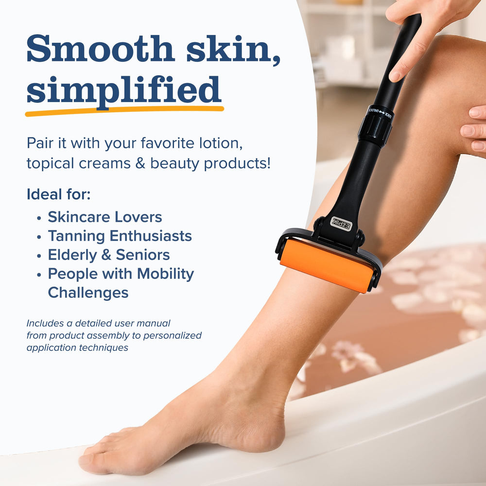 EZPIK ambiente de baño mostrando el aplicador como solución diaria