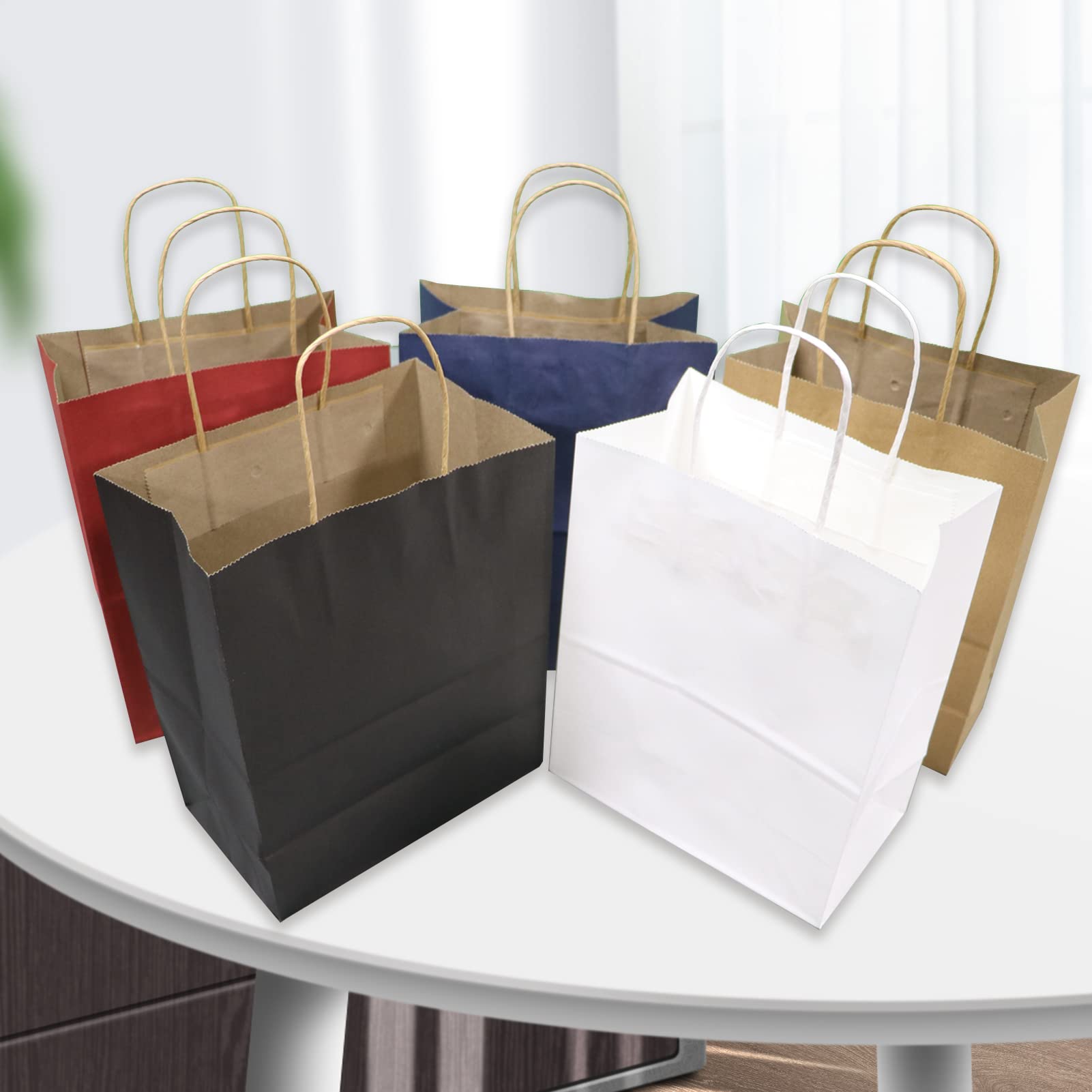 FACEBAG bolsa decorada con pegatinas y lazo para evento reflejando personalización