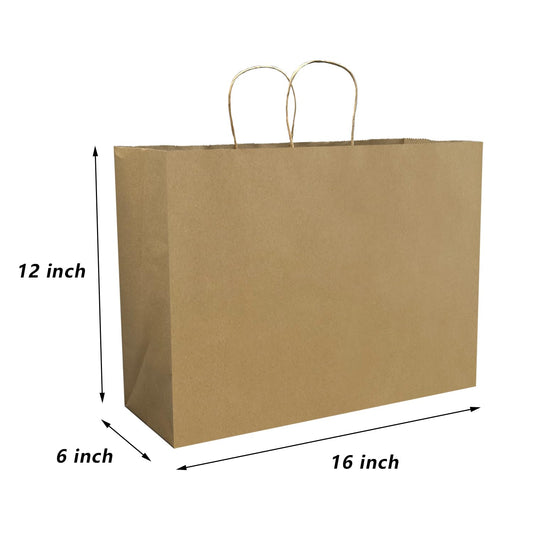 FACEBAG textura kraft cercana, papel resistente y personalizable