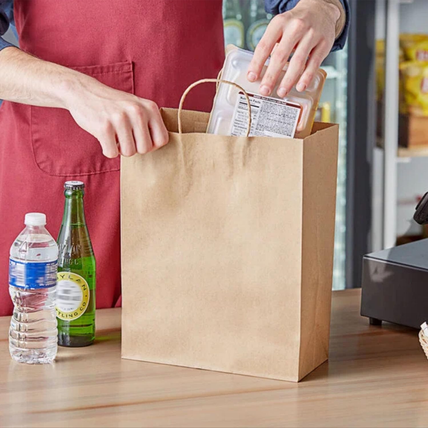FACEBAG bolsa personalizada con etiqueta, permite branding fácil