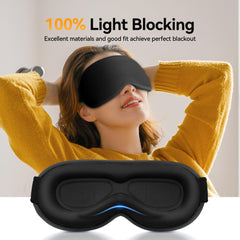 Facemoon detalle 3D con cavidades que evitan presión ocular
