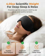 Facemoon copas oculares 3D profundas visibles, protegen pestañas y evitan presión