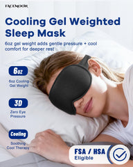 Facemoon detalle de la superficie y gel que ofrece sensación fresca y cómoda