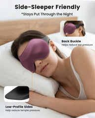 Facemoon máscaras dentro de una maleta, ideales para viajar sin luz