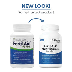 Fairhaven Health hoja con lista de ingredientes y detalles limpios