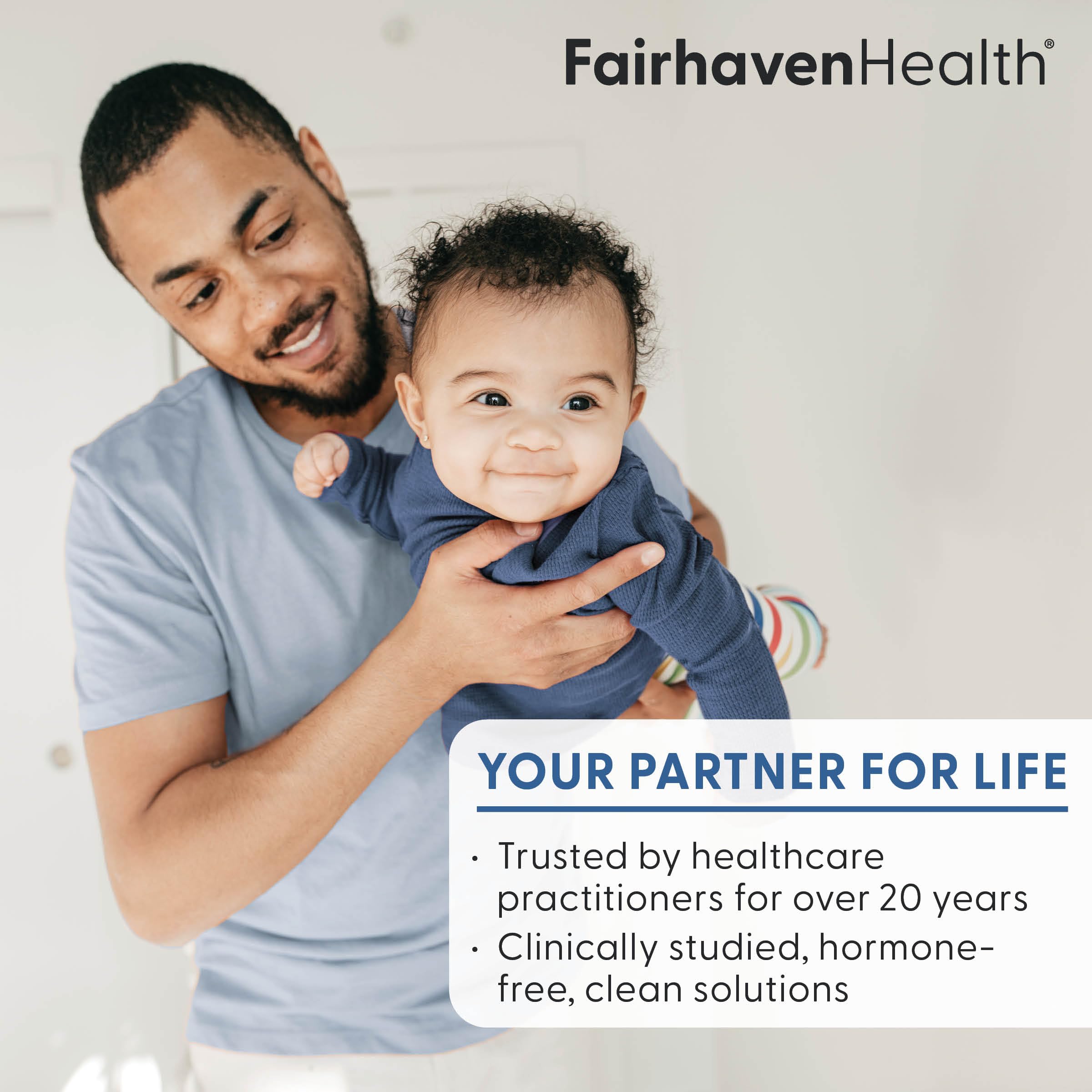 Fairhaven Health producto en cocina estilo de vida promoviendo constancia