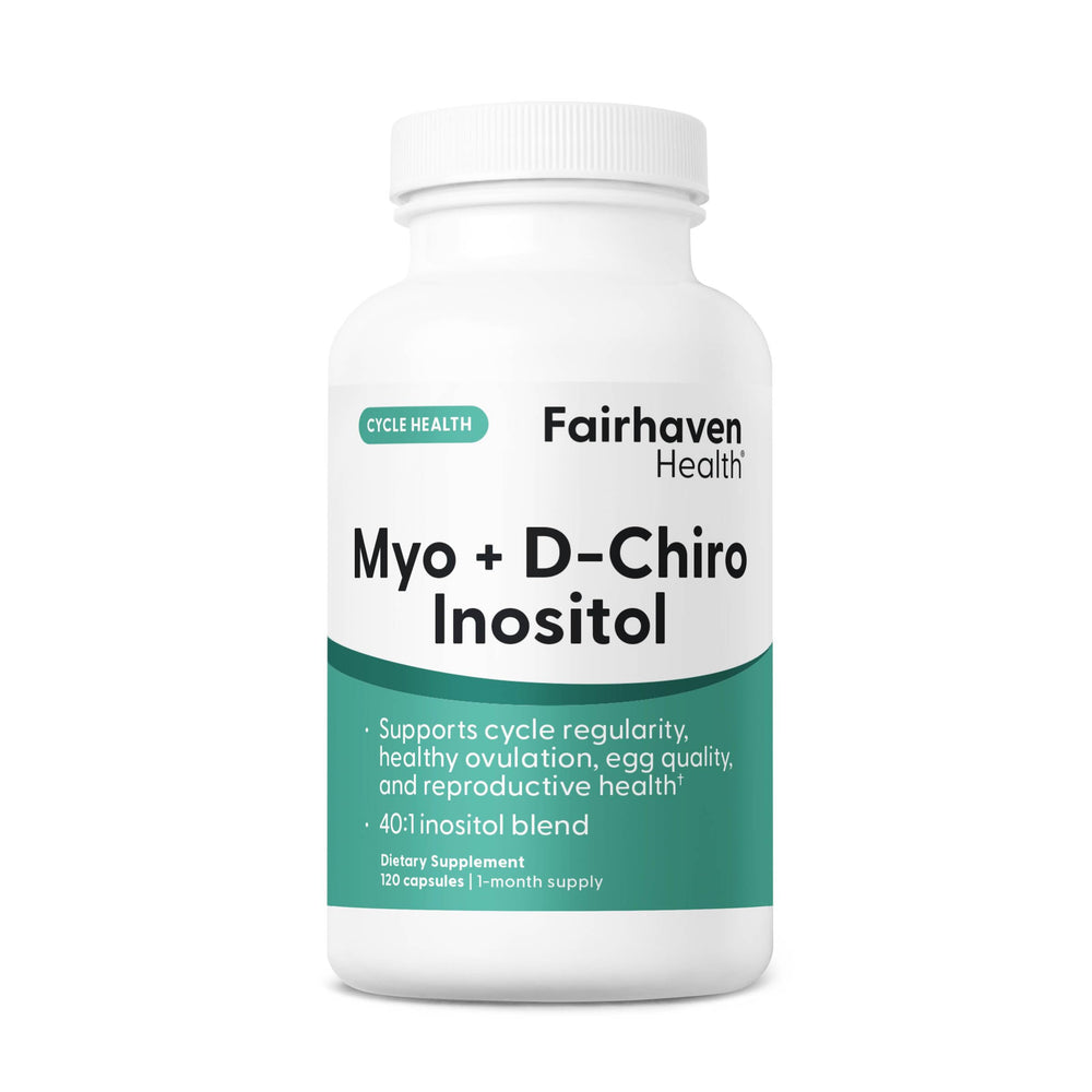 Fairhaven Health envase frontal mostrando nombre y cantidad, confianza en calidad